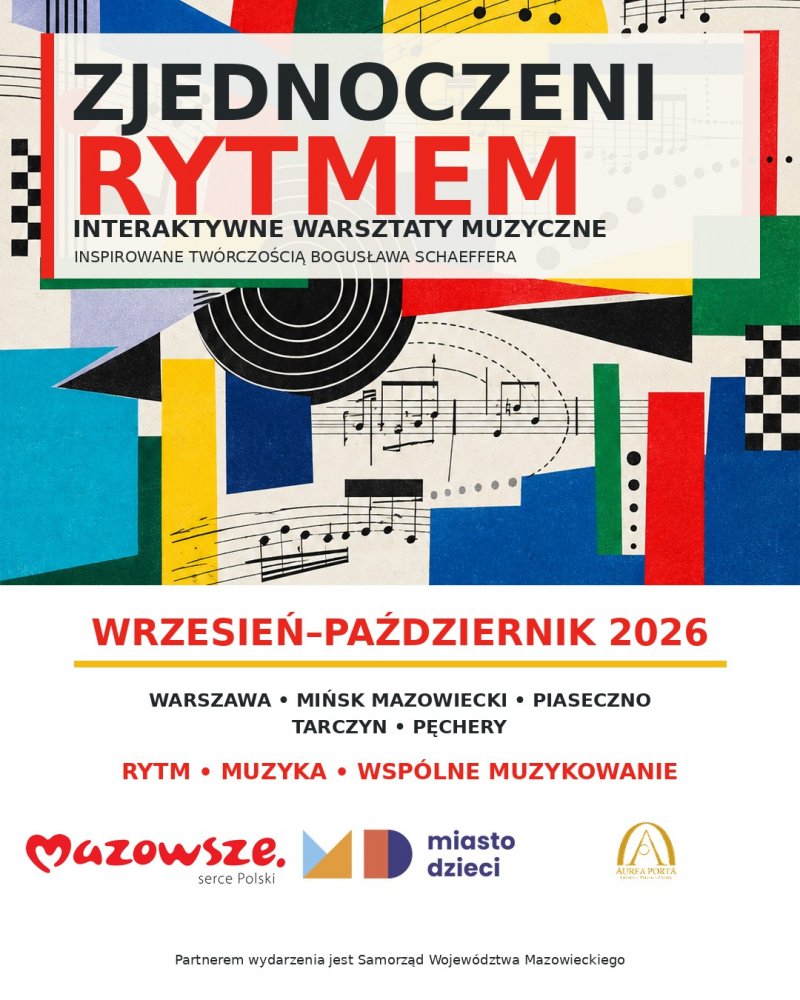 Interaktywne warsztaty muzyczne inspirowane twórczością Bogusława Schaeffera