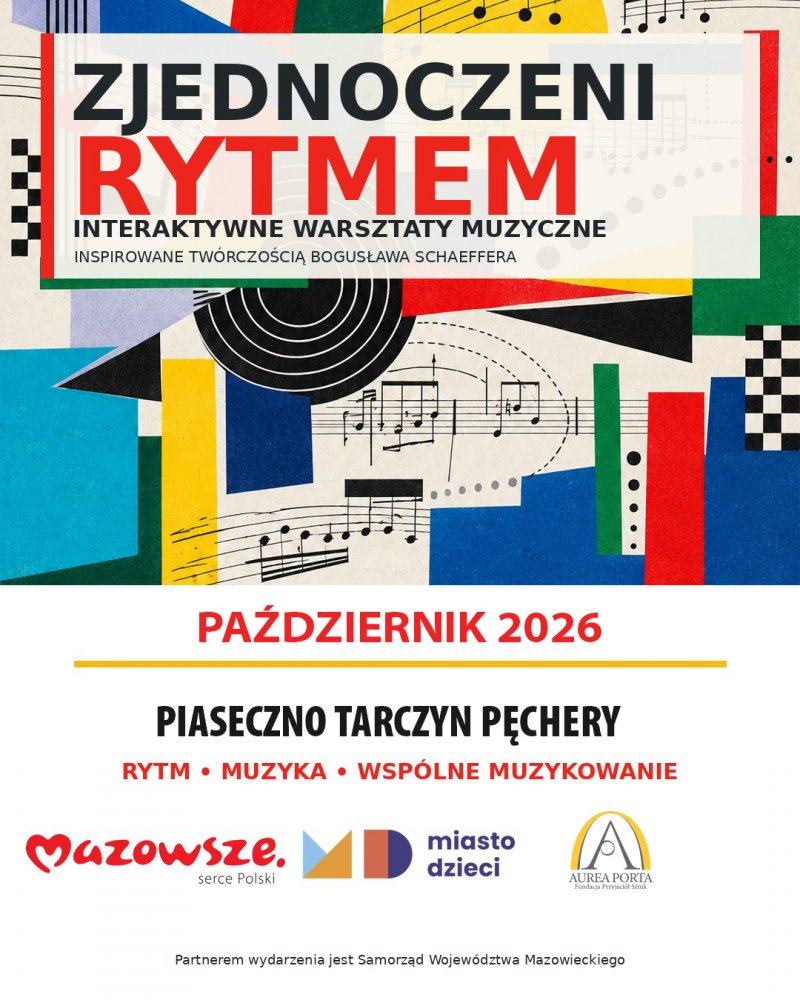 Interaktywne warsztaty muzyczne inspirowane twórczością Bogusława Schaeffera