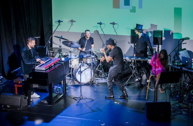 Bernard Maseli, Paweł Tomaszewski, Dano Soltis, Andy Ninvalle (foto: Mieszko Piętka AKPA)