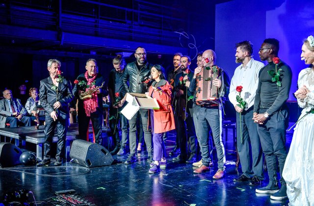 Marcin Wyrostek, Marcel Wiercichowski, Michał Urbaniak, Witold Jurewicz, Maciej Sobociński, Krystyna Gierłowska (foto: Mieszko Piętka AKPA)