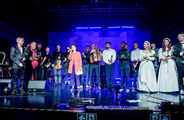 Michał Urbaniak, Witold Jurewicz, Janusz Radek, Marcin Wyrostek, Marcel Wiercichowski, Andy Ninvalle, Lidia Bogaczówna, Izabela Warykiewicz, Sean Palmer, Krystyna Gierłowska (foto: Mieszko Piętka AKPA)